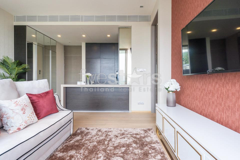 Appartement de luxe moderne de 1 chambre à louer à Silom, photo 3