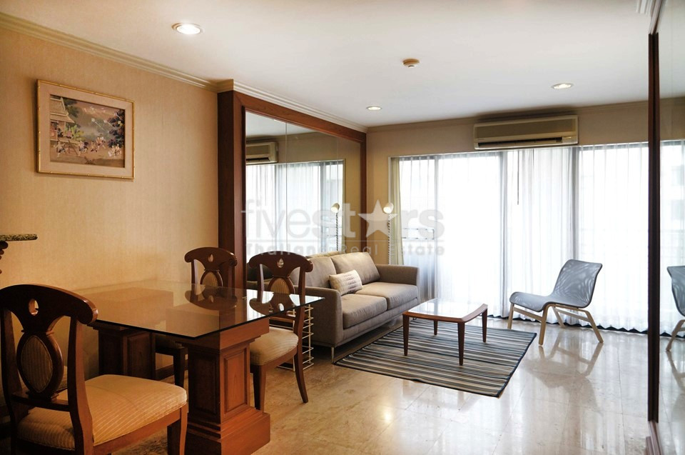 2 bedrooms condo for rent in Silom, photo 2