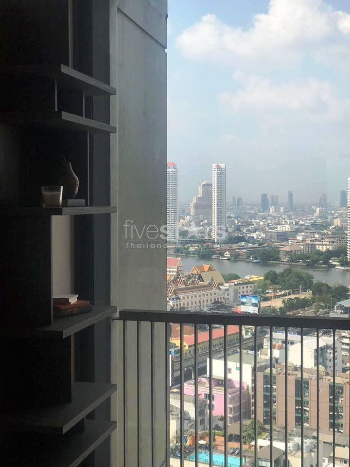 Appartement d'une chambre avec vues sur la rivière à louer près du BTS Surasak, photo 6