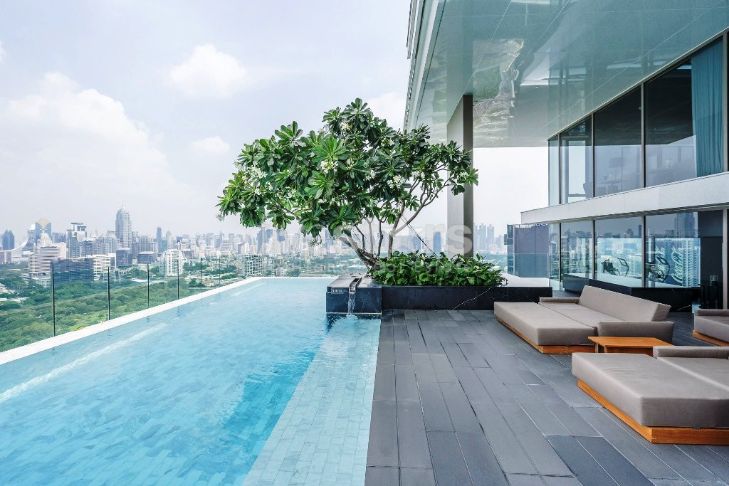 Modern luxury 1 bedroom condo for rent near Lumpini park, photo 9