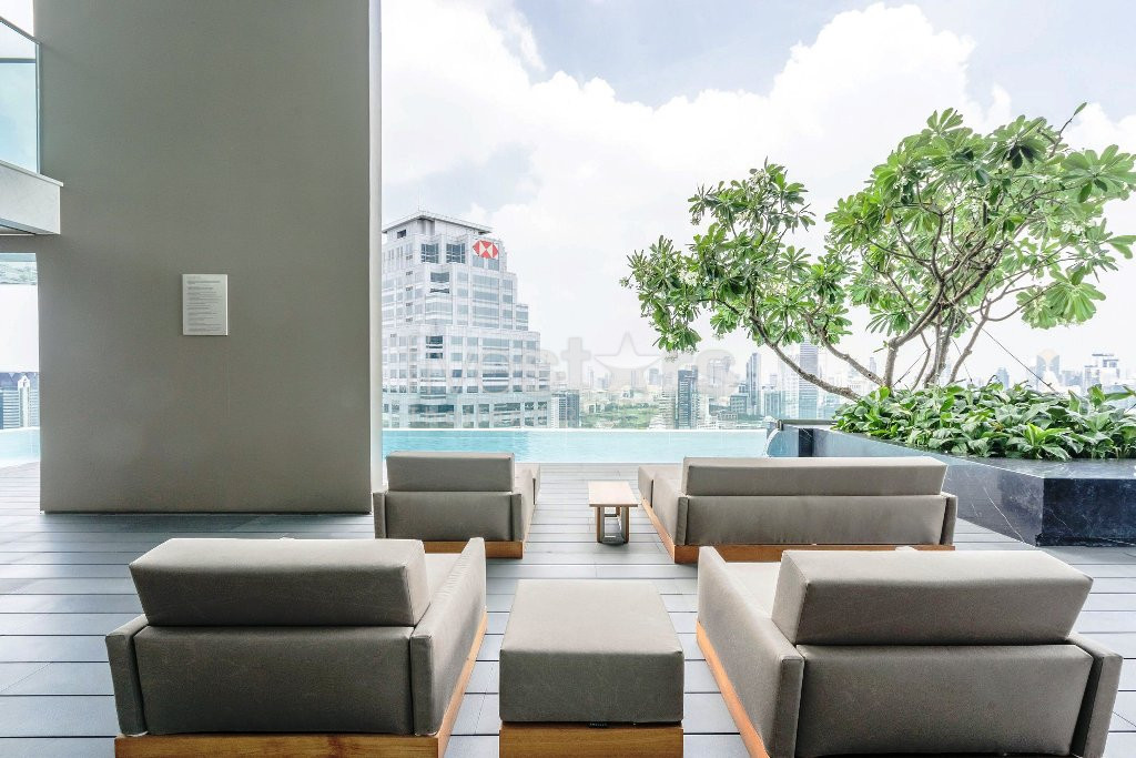 Modern luxury 1 bedroom condo for rent near Lumpini park, photo 10