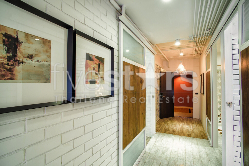 Stylish Luxury Loft Decoration 2 bedrooms in Silom for rent, photo 13