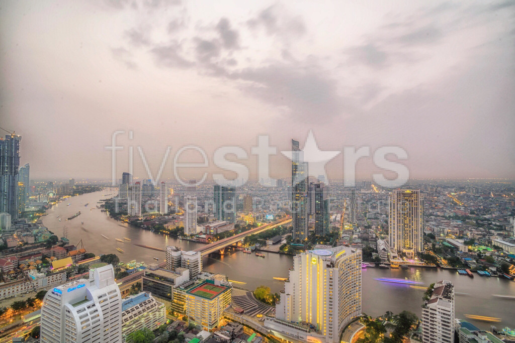 Stylish Luxury Loft Decoration 2 bedrooms in Silom for rent, photo 3
