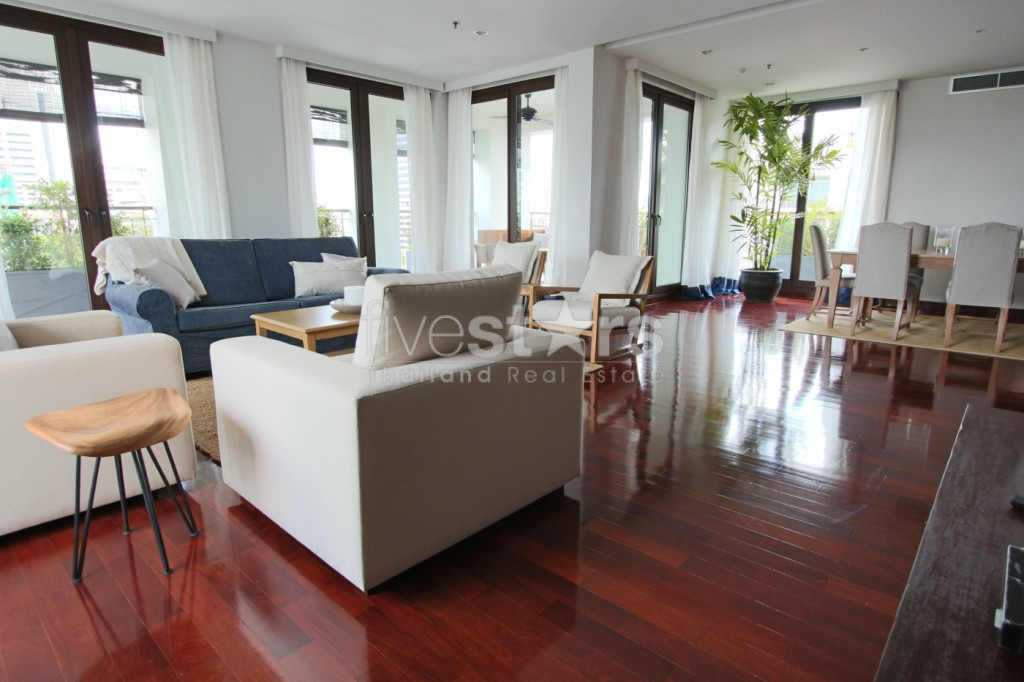 4-bedroom apartment for rent close to Surasak BTS Station, photo 5