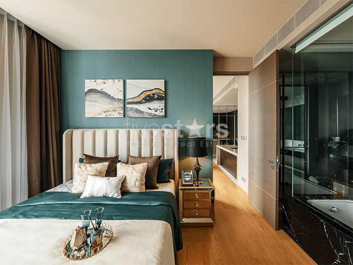 Appartement de luxe 1 chambre à vendre avec vue parc Lumpini, photo 9