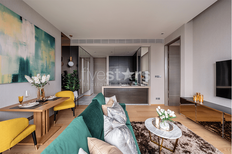 Appartement de luxe 1 chambre à vendre avec vue parc Lumpini, photo 7