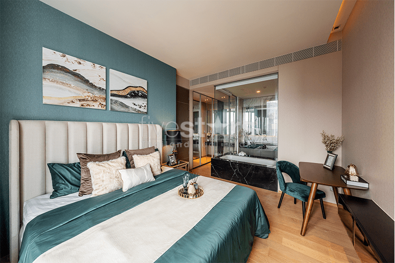 Appartement de luxe 1 chambre à vendre avec vue parc Lumpini, photo 8