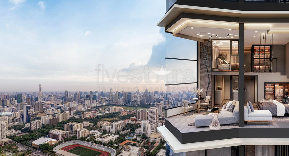 Condo duplex 1 chambre à louer sur Samyan à Hua Lamphong, photo 17