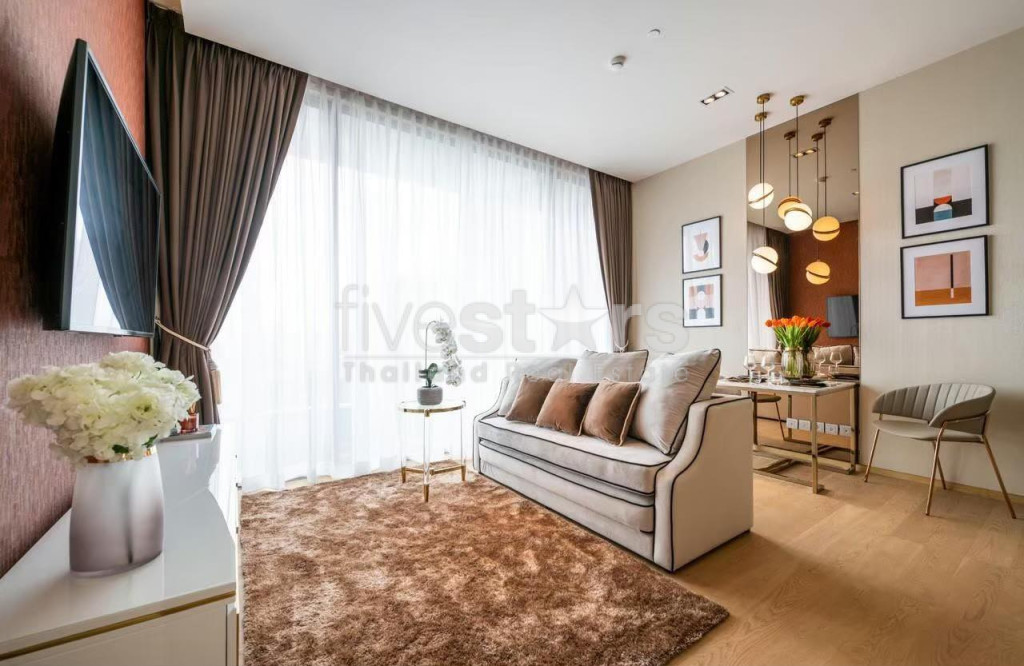 Appartement de luxe moderne de 1 chambre à louer à Silom, photo 4
