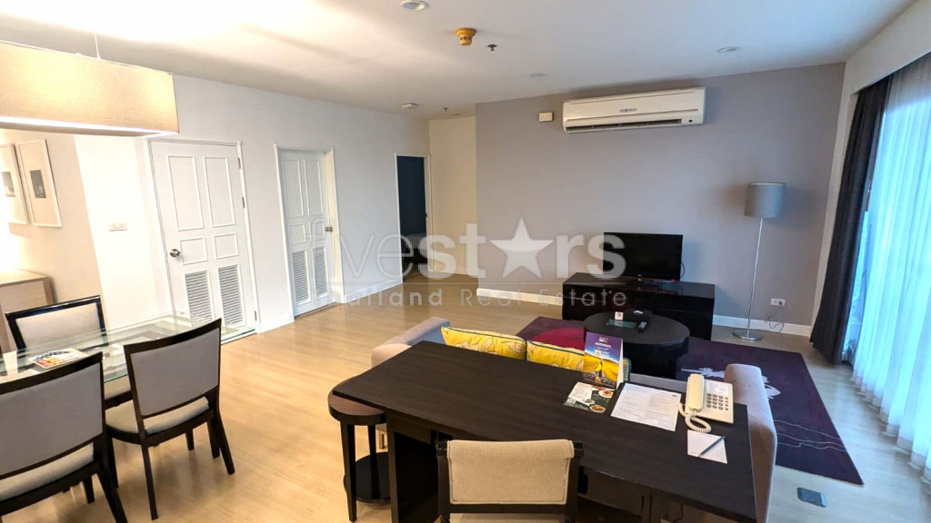 Appartement de 2 chambres à louer à Suan Phlu, proche du MRT Lumpini, photo 2