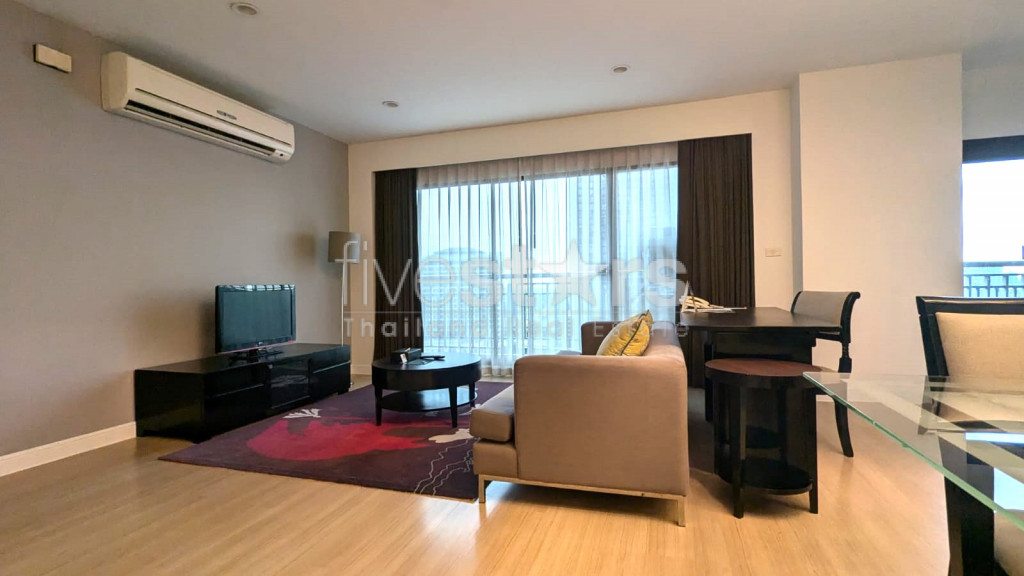 Appartement de 2 chambres à louer à Suan Phlu, proche du MRT Lumpini, photo 3