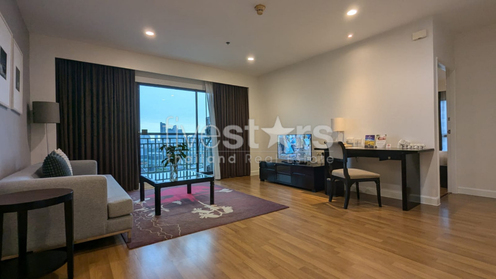 Appartement de 2 chambres à louer à Suan Phlu, proche du MRT Lumpini, photo 2