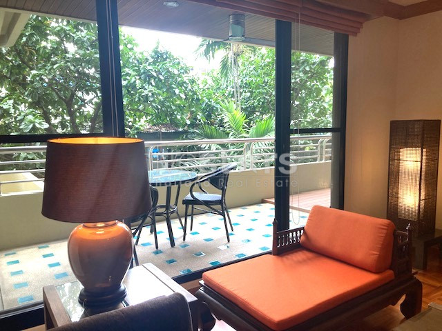 Grand appartement de 1 chambre avec terrasse, à louer à Yen Akart (Sathorn), photo 3