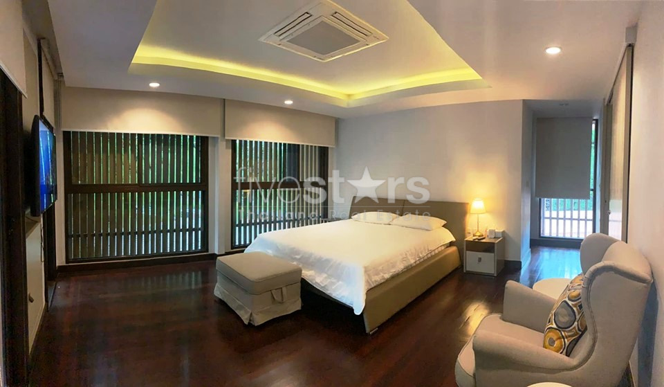 House in compound 4 bedrooms for rent in Sathorn, photo 7