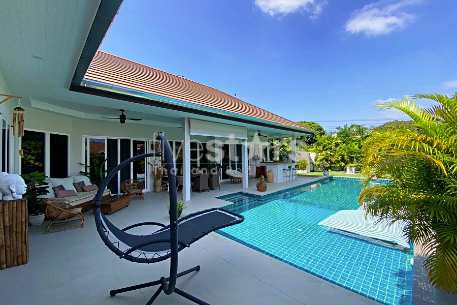 Modern 3 Bedroom Luxury Pool Villa For Sale in Huana Hua Hin, photo 5