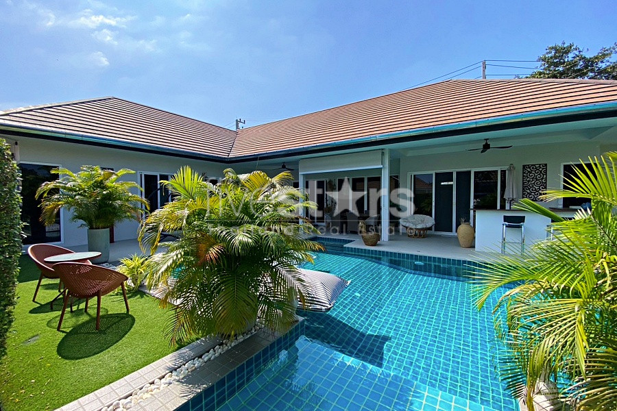 Modern 3 Bedroom Luxury Pool Villa For Sale in Huana Hua Hin, photo 6