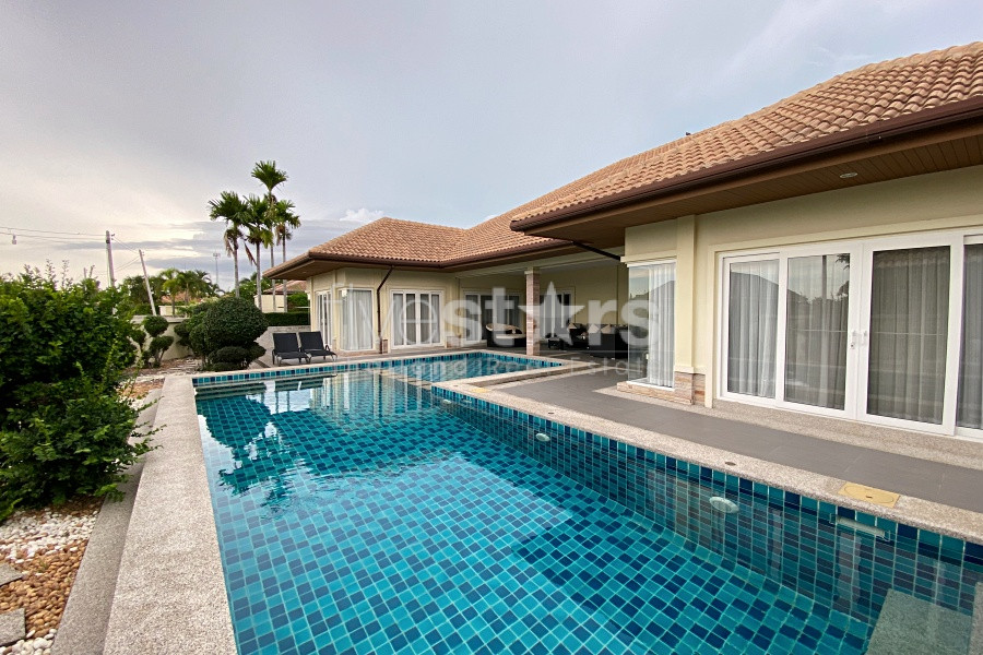 Modern 3-Bedroom Villa at Orchid Palm Homes – Marble Elegance with Pool & Jacuzzi in Hua Hin Soi 88, photo 3