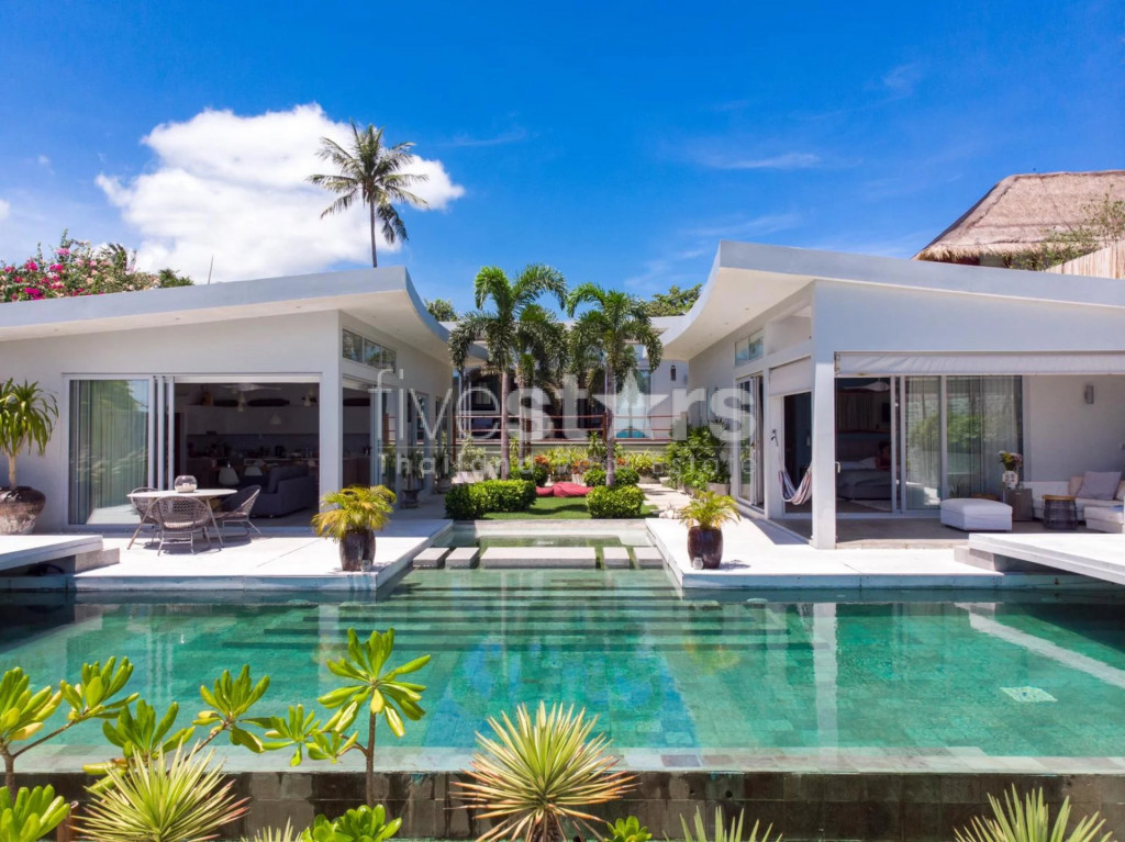 BALINESE BEACHFRONT VILLA, PLAI LAEM, KOH SAMUI
