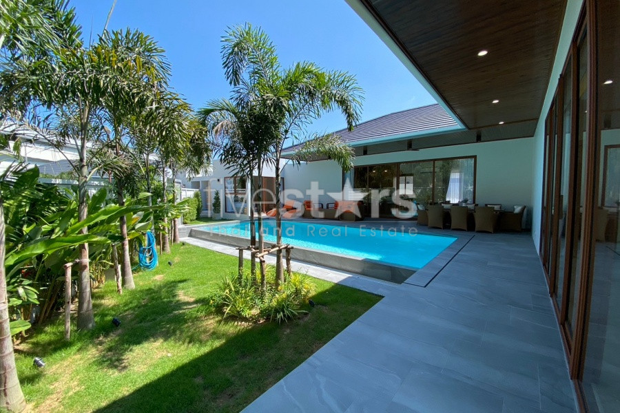 Modern 4-Bedroom Luxury Pool Villa For Sale or Rent in Hua Hin, photo 4