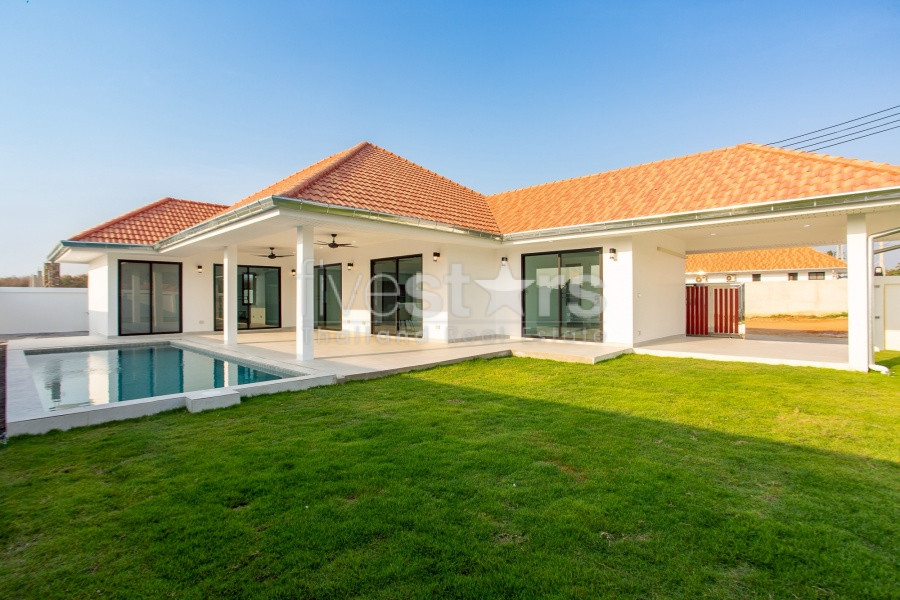 Affordable 3-Bedroom Pool Villa at Khemmanatra – Modern Comfort in Hua Hin