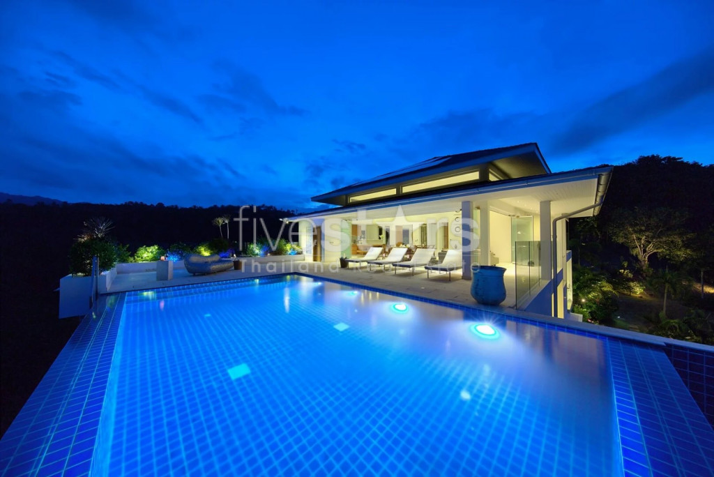 Superbe villa vue mer et montagne à vendre Koh Samui, photo 4