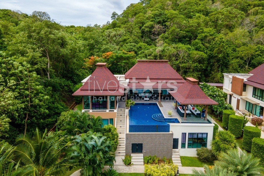 One Of A Kind Mountainside Sea View Villa – Estate For Sale in Khao Tao, photo 4