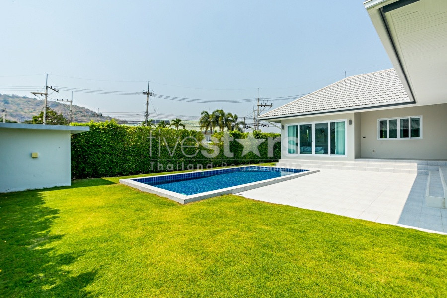Modern Single Storey Pool Villa for Sale in Peaceful Khao Tao Soi 126, photo 4