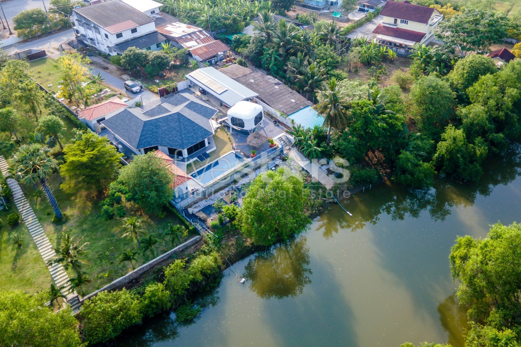 Riverside 4 Bed Modern Private Pool Villa For Sale in Pranburi, photo 2
