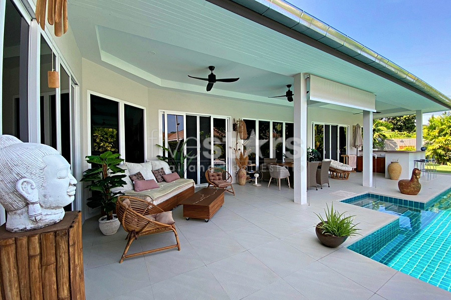 Modern 3 Bedroom Luxury Pool Villa For Sale in Huana Hua Hin, photo 8