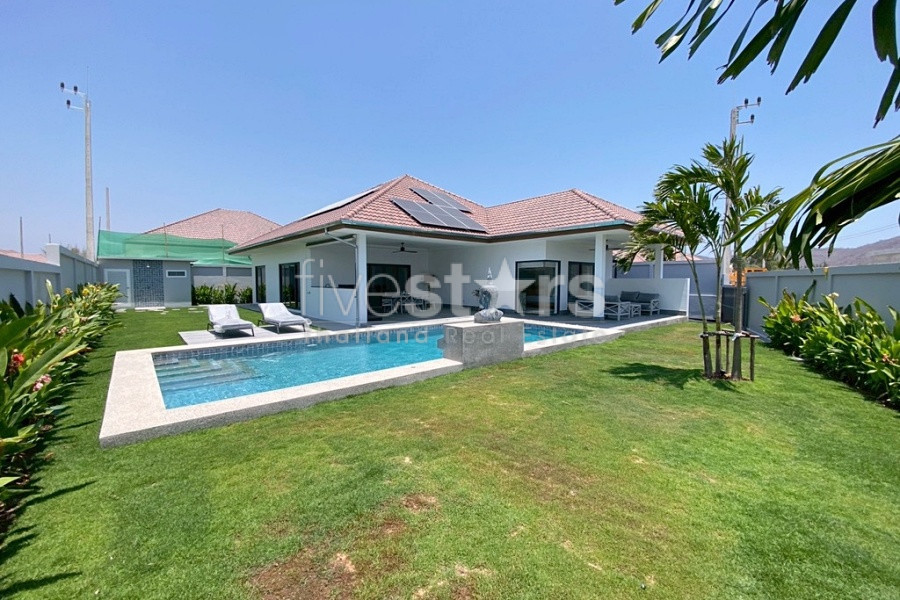 Spacious 3-Bedroom Modern Pool Villa in Hua Hin – Signature Plus | From THB 9,080,000