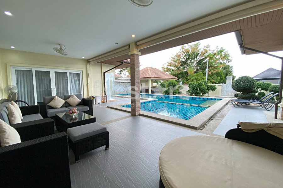 Modern 3-Bedroom Villa at Orchid Palm Homes – Marble Elegance with Pool & Jacuzzi in Hua Hin Soi 88, photo 6