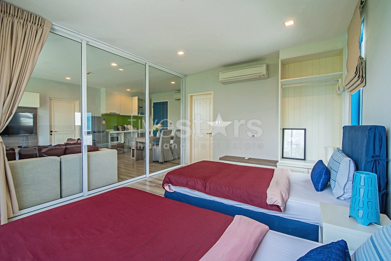 Beachfront Listing: 2-Bedroom Partial Seaview Condo at The Crest Santora Hua Hin, photo 9