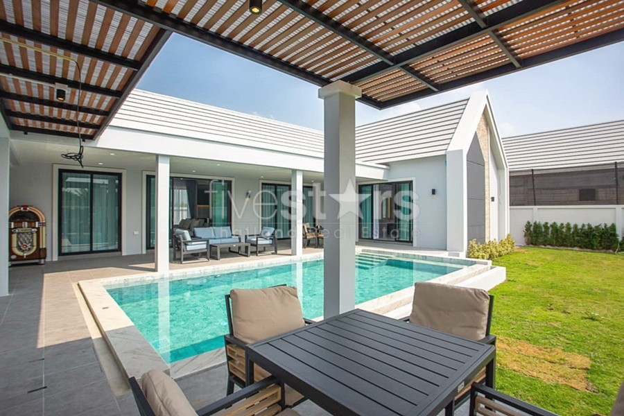 Brand New, Fully Furnished 4-Bedroom Pool Villa in Hua Hin Soi 112 – For Sale, photo 8