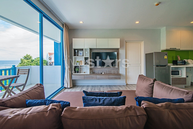 Beachfront Listing: 2-Bedroom Partial Seaview Condo at The Crest Santora Hua Hin, photo 15