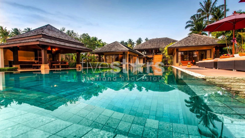 AMAZING SUNSET BEACHFRONT VILLA IN TALING NGAM, photo 6