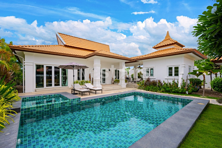 Modern 2-Bedroom Villa in Hua Hin – Spacious Plot, Private Pool, and Move-In Ready