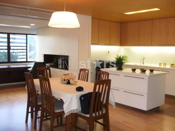 à Bangkok, quartier nanglinchee, grand 2 chambres de 125 m²
