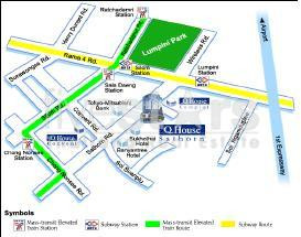 in Bangkok, an office building for rent in Sathorn area, photo 2