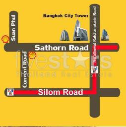 in Bangkok, An office building for rent in Sathorn area, photo 2