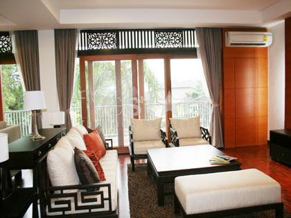 à Bangkok, quartier Nanglichee appartement avec 2 chambres, décoration moderne de style chinoise, photo 4
