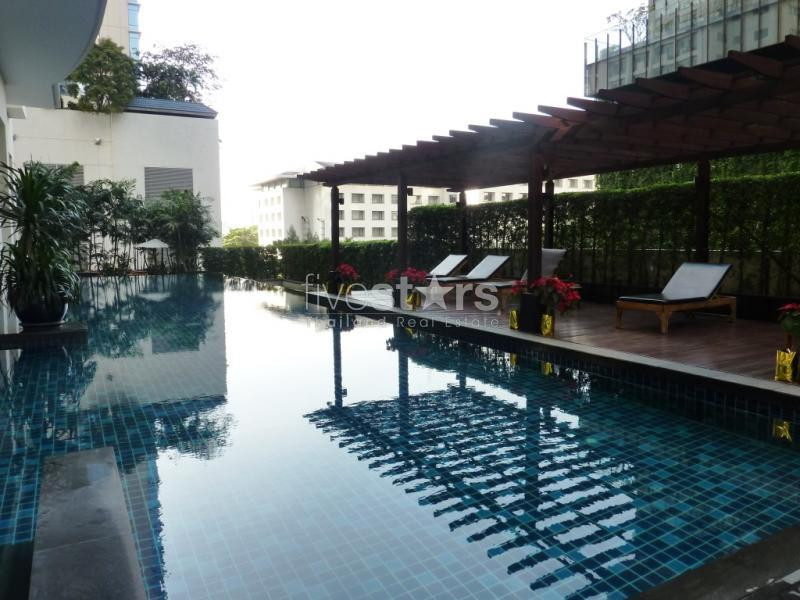 à Bangkok, appartement duplex avec 2 chambres et une jolie vue dégagée, photo 5