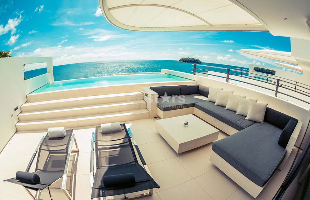 luxury oceanfront apartment for sale at Kata Beach