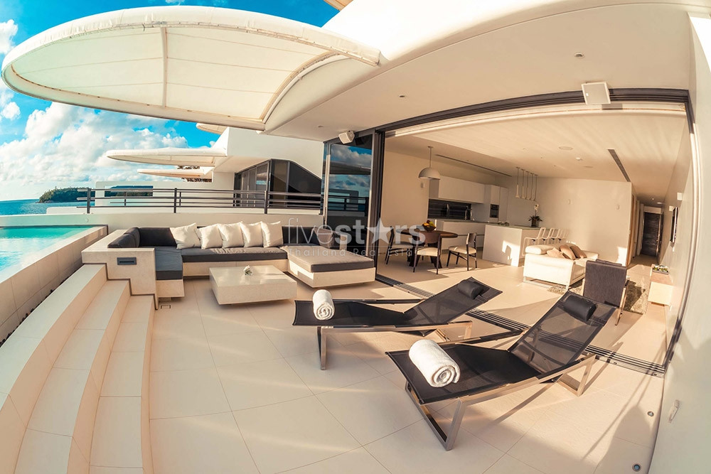 luxury oceanfront apartment for sale at Kata Beach, photo 3