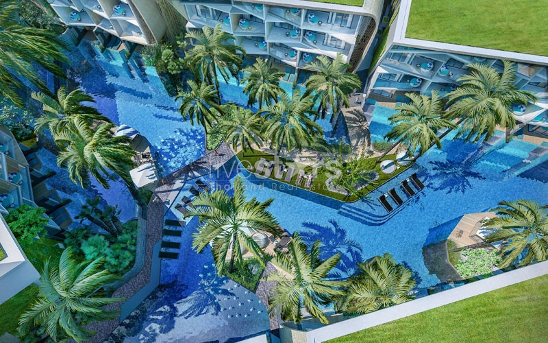 Belle résidence neuve située à seulement 700 mètres de la plage de Nai Harn, photo 4