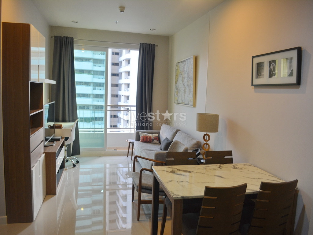 Bel appartement 1 chambre haut en étage quartier Nana/Petchaburi, photo 3