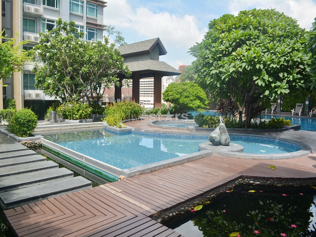 Bel appartement 1 chambre haut en étage quartier Nana/Petchaburi, photo 9