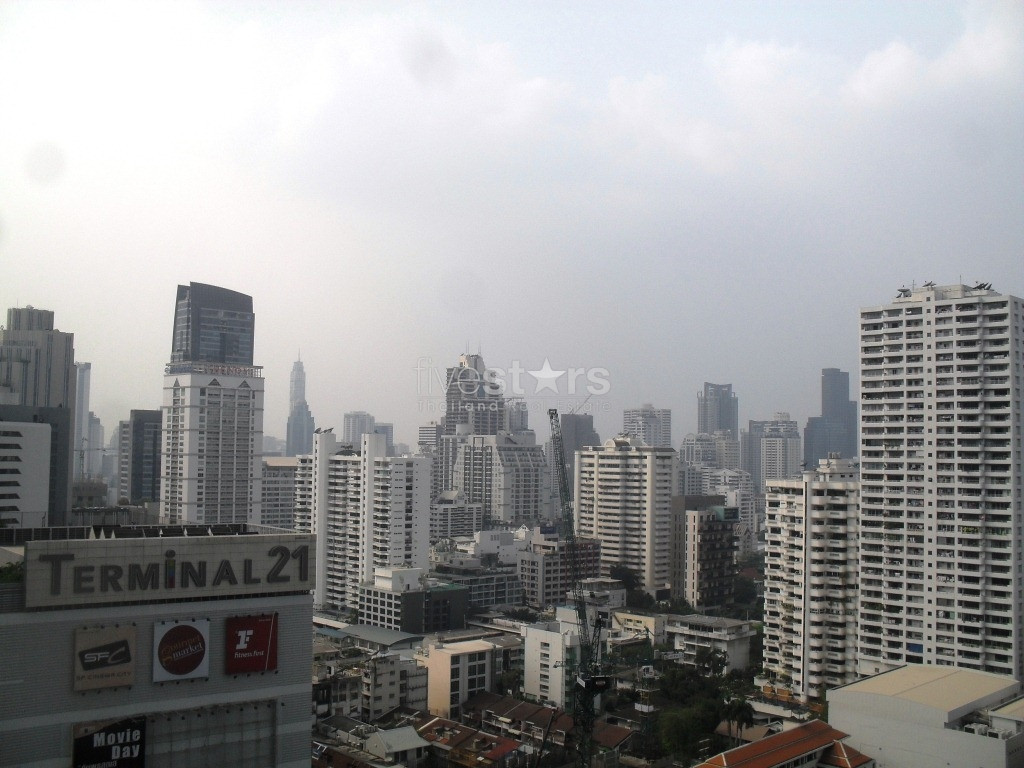 Appartement 2 chambres proche du BTS Asoke & MRT Sukhumvit