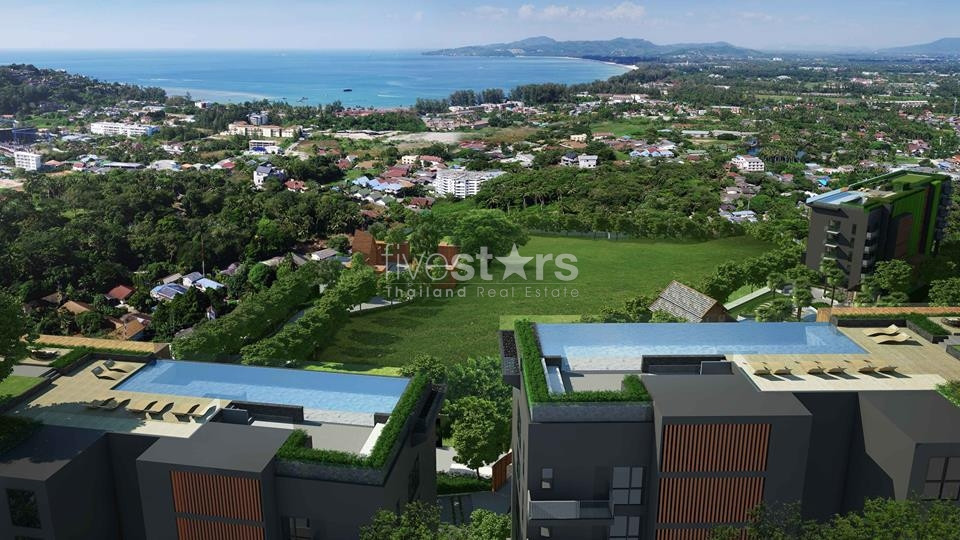 Residence neuve avec une superbe vue mer proche des plages de Surin et Bang Tao, photo 2