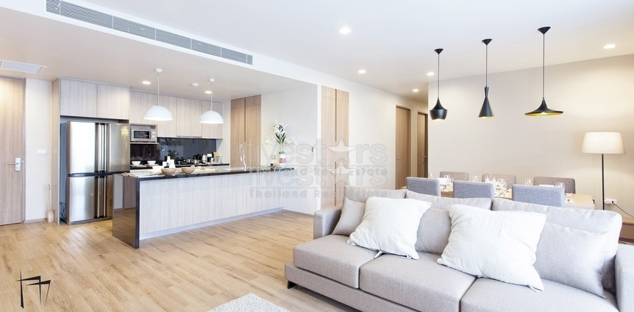 Appartement à louer quartier Asoke avec 2+1 chambres, photo 2
