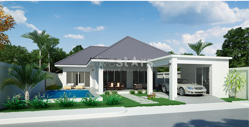 Villa tropicale avec piscine